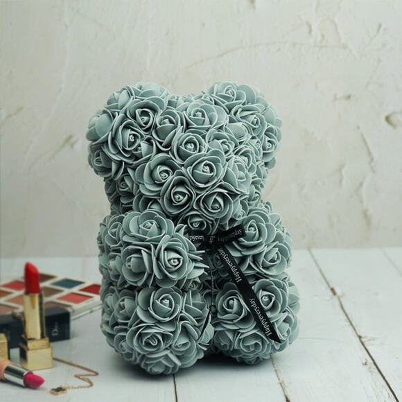 Luxury Rosebud Teddy Bear~~NWOT - Picture 7 of 14